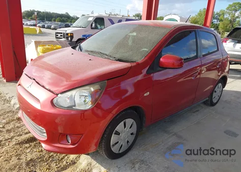 2015 Mitsubishi Mirage De from USA, damaged, VIN ML32A3HJ5FH058364